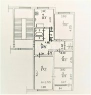 4-комнатная квартира (74м2) на продажу по адресу Запорожское пос., Советская ул., 8— фото 24 из 25