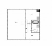 1-комнатная квартира (33м2) на продажу по адресу Приладожский пгт., 5— фото 13 из 16