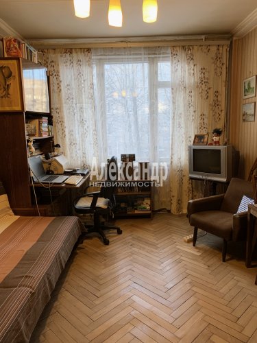 1-комнатная квартира (30м2) на продажу по адресу Народная ул., 25— фото 1 из 18