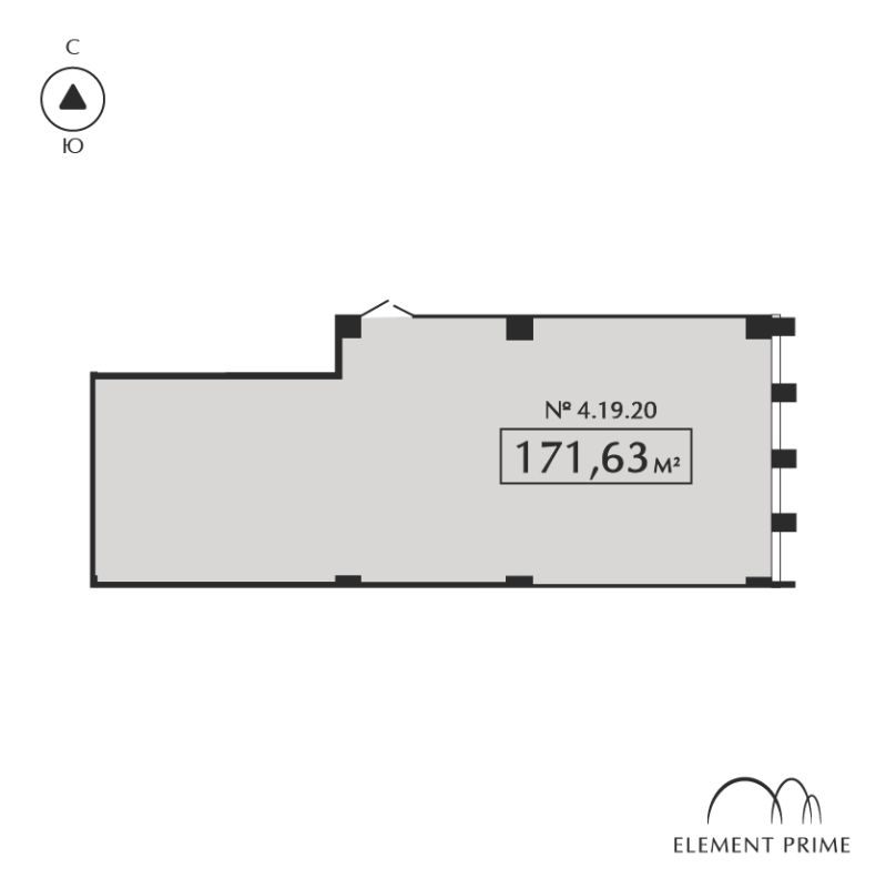 Коммерческое помещение (172м2) на продажу — фото 1 из 16