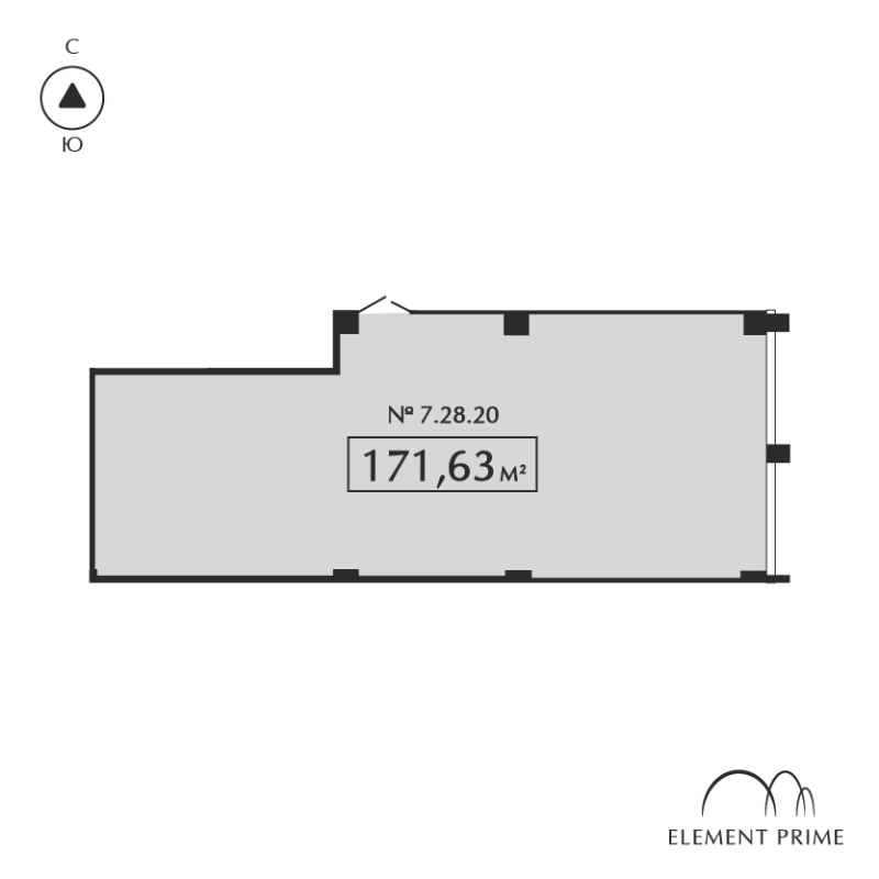 Коммерческое помещение (172м2) на продажу — фото 1 из 16