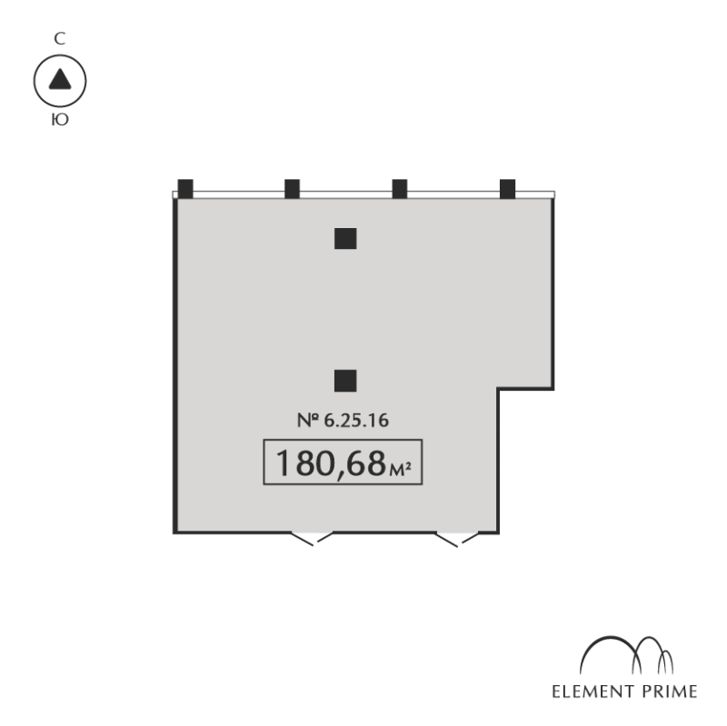 Коммерческое помещение (181м2) на продажу — фото 1 из 16