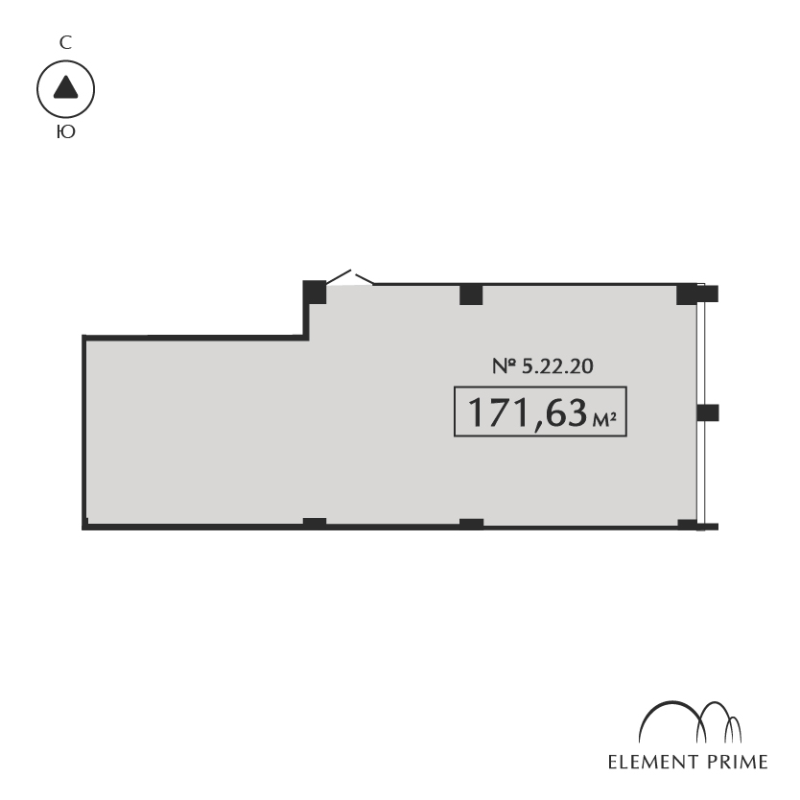 Коммерческое помещение (172м2) на продажу — фото 1 из 16