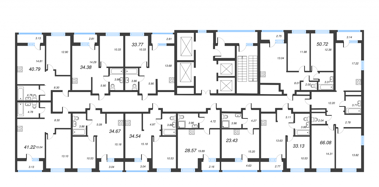2-комнатная квартира (33м2) на продажу по адресу Покровская Дорога ул.— фото 2 из 4