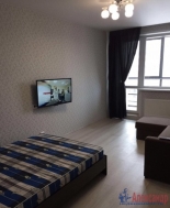 1-комнатная квартира (43м2) в аренду по адресу Медиков просп., 10— фото 2 из 4