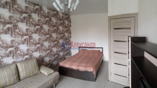 1-комнатная квартира (45м2) в аренду по адресу Большевиков просп., 79— фото 1 из 7