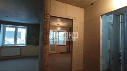 1-комнатная квартира (35м2) на продажу по адресу Всеволожск г., Севастопольская ул., 1— фото 3 из 16