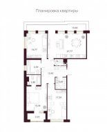 3-комнатная квартира (108м2) на продажу по адресу Петровский просп., 22— фото 16 из 17