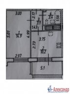 1-комнатная квартира (32м2) на продажу по адресу Комендантский просп., 62— фото 16 из 19