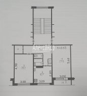 2-комнатная квартира (56м2) на продажу по адресу Запорожское пос., Советская ул., 12— фото 14 из 18