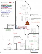 4-комнатная квартира (207м2) на продажу по адресу Всеволожск г., Межевая ул., 18А— фото 19 из 20