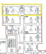 2 комнаты в 12-комнатной квартире (235м2) на продажу по адресу Энгельса пр., 149— фото 21 из 22