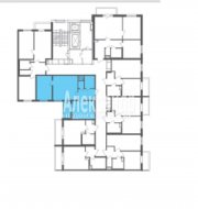 2-комнатная квартира (58м2) на продажу по адресу Шушары пос., Старорусский просп., 11— фото 10 из 11