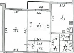 2-комнатная квартира (68м2) на продажу по адресу Бестужевская ул., 7— фото 9 из 10