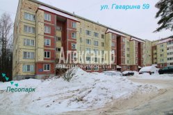 1-комнатная квартира (38м2) на продажу по адресу Выборг г., Гагарина ул., 59— фото 22 из 27