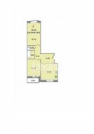 2-комнатная квартира (60м2) на продажу по адресу Сертолово г., Ларина ул., 15— фото 26 из 27