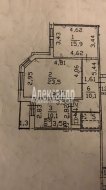 2-комнатная квартира (63м2) на продажу по адресу Симонова ул., 4— фото 2 из 21