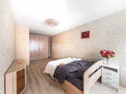 1-комнатная квартира (43м2) на продажу по адресу Кудрово г., Европейский просп., 13— фото 4 из 32