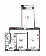 3-комнатная квартира (61м2) на продажу по адресу Культуры просп., 29— фото 9 из 11
