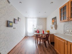 1-комнатная квартира (43м2) на продажу по адресу Кудрово г., Европейский просп., 13— фото 7 из 32
