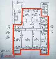 5-комнатная квартира (172м2) на продажу по адресу Жуковского ул., 11— фото 2 из 29