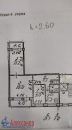3-комнатная квартира (58м2) на продажу по адресу Комендантский просп., 16— фото 15 из 16