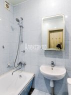 1-комнатная квартира (43м2) на продажу по адресу Кудрово г., Европейский просп., 13— фото 16 из 32