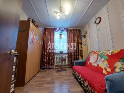 2-комнатная квартира (45м2) на продажу по адресу Кириши г., Нефтехимиков ул., 3— фото 2 из 7