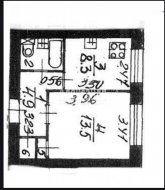 1-комнатная квартира (31м2) на продажу по адресу Новаторов бул., 88— фото 18 из 19