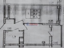 1-комнатная квартира (38м2) на продажу по адресу Мурино г., Воронцовский бул., 19— фото 2 из 3