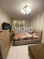 1-комнатная квартира (35м2) на продажу по адресу Парголово пос., Валерия Гаврилина ул., 13— фото 4 из 12