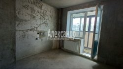 1-комнатная квартира (41м2) на продажу по адресу Всеволожск г., Севастопольская ул., 1— фото 9 из 22
