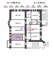 Комната в 8-комнатной квартире (196м2) на продажу по адресу Большой П.С. просп., 44— фото 23 из 24
