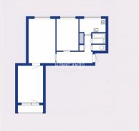 3-комнатная квартира (59м2) на продажу по адресу Приладожский пгт., 3— фото 2 из 19
