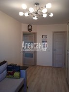 1-комнатная квартира (36м2) на продажу по адресу Кудрово г., Пражская ул., 14— фото 4 из 18