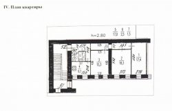 3-комнатная квартира (81м2) на продажу по адресу Ломаная ул., 3б— фото 26 из 27
