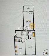 2-комнатная квартира (66м2) на продажу по адресу Парфёновская ул., 14— фото 2 из 5