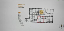1-комнатная квартира (45м2) на продажу по адресу Измайловский бул., 4— фото 4 из 5