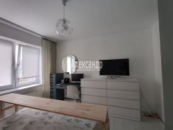 2-комнатная квартира (53м2) на продажу по адресу Мурино г., Петровский бул., 2— фото 5 из 22