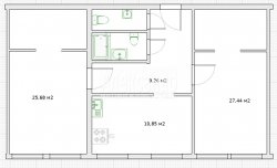 2-комнатная квартира (80м2) на продажу по адресу Лиговский пр., 100— фото 19 из 20