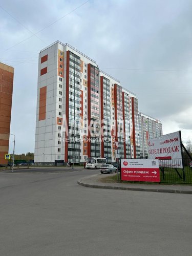 1-комнатная квартира (35м2) на продажу по адресу Всеволожск г., Джанкойская ул., 1— фото 1 из 22