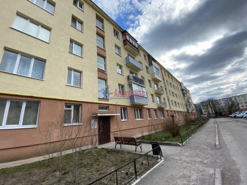 2-комнатная квартира (41м2) на продажу по адресу Светогорск г., Пограничная ул., 3— фото 1 из 23