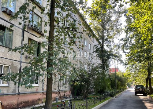 2-комнатная квартира (46м2) на продажу по адресу 2 Рабфаковский пер., 15— фото 1 из 16