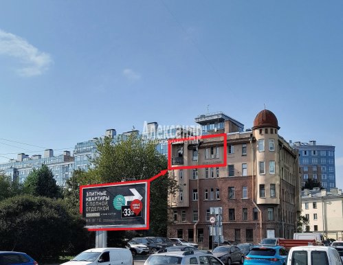2-комнатная квартира (49м2) на продажу по адресу Пионерская ул., 46— фото 1 из 24