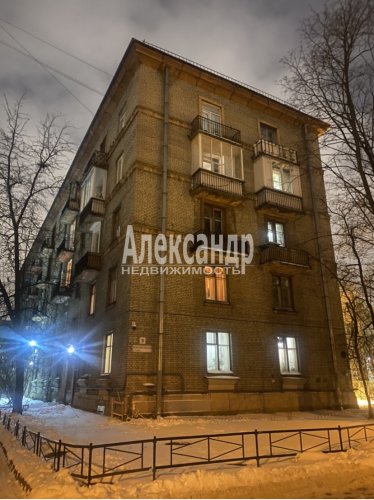 1-комнатная квартира (37м2) на продажу по адресу Новолитовская ул., 9— фото 1 из 19