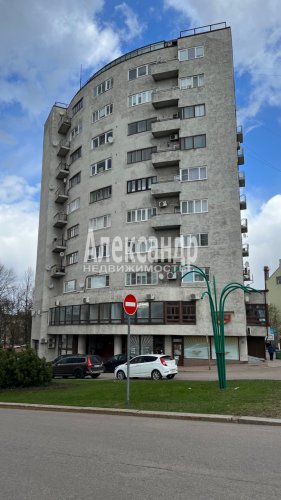 2-комнатная квартира (49м2) на продажу по адресу Выборг г., Ленинградское шос., 7— фото 1 из 22