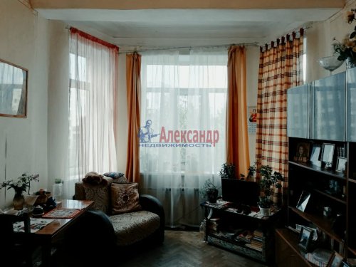 2-комнатная квартира (41м2) на продажу по адресу Вяземский пер., 4— фото 1 из 4