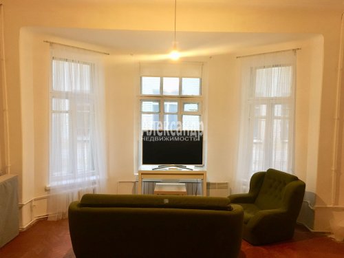 Комната в 4-комнатной квартире (143м2) на продажу по адресу Рылеева ул., 23— фото 1 из 14