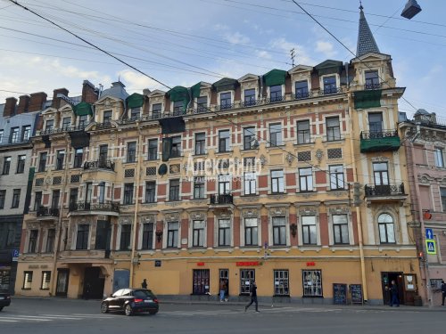 2 комнаты в 9-комнатной квартире (224м2) на продажу по адресу Римского-Корсакова пр., 1— фото 1 из 8