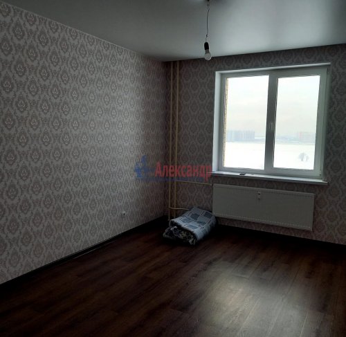 1-комнатная квартира (35м2) на продажу по адресу Мурино г., Воронцовский бул., 19— фото 1 из 8